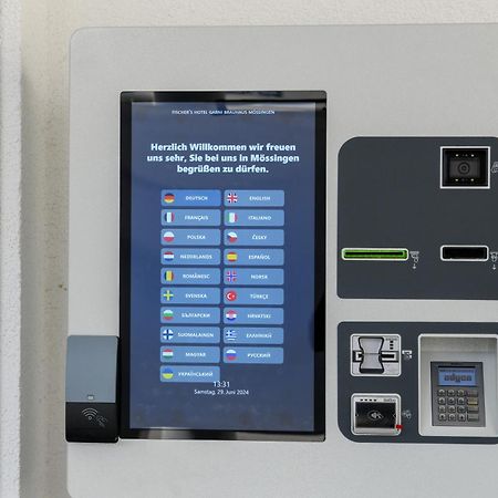 Fischer'S Hotel Brauhaus 24H Self Check In Moessingen Exterior photo